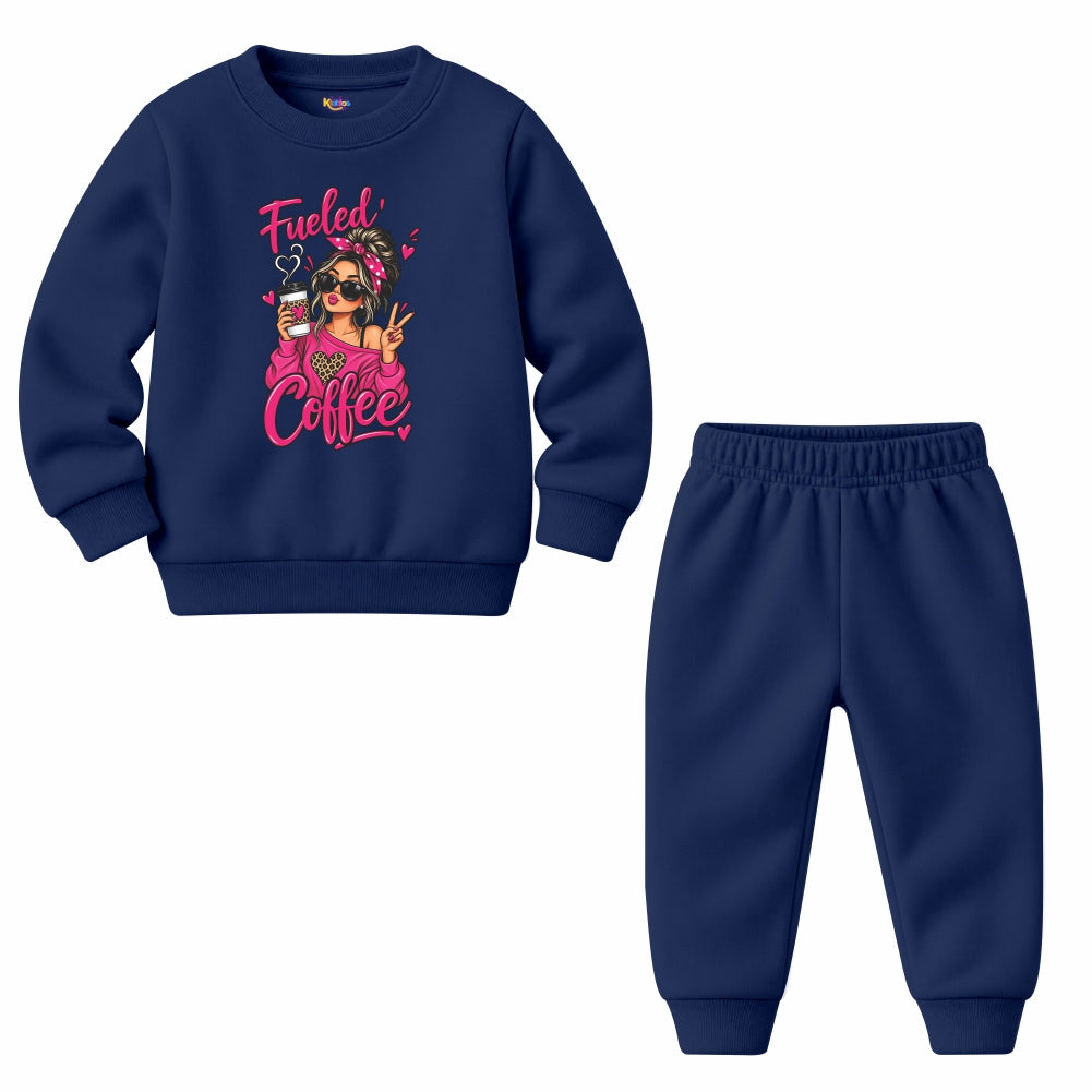 Coffee Lover Girl (Fleece Pair)