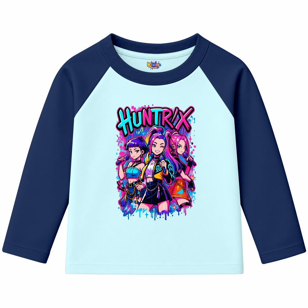 Demon Hunter Girls Huntrix (Ragnal Sleeve Shirt)