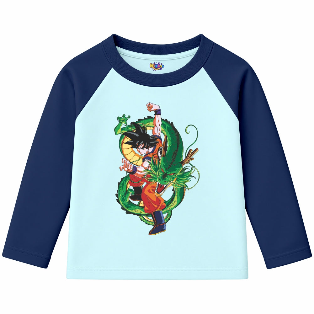 DRAGONBALL Z GOKU (Ragnal Sleeve Shirt)