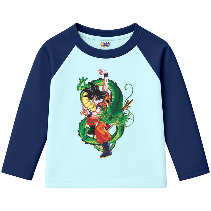 DRAGONBALL Z GOKU (Ragnal Sleeve Shirt)