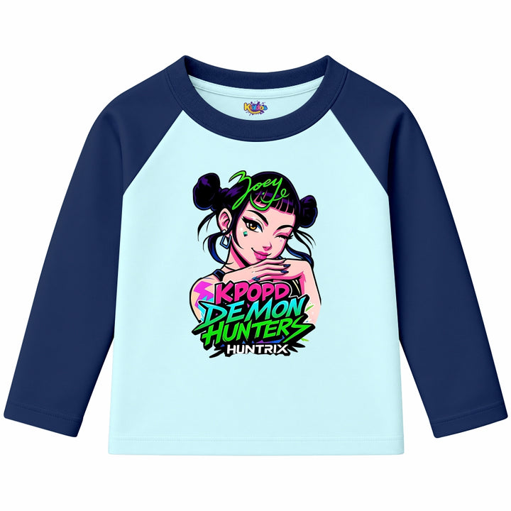 Zoey KPOP Demon Hunters (Ragnal Sleeve Shirt)