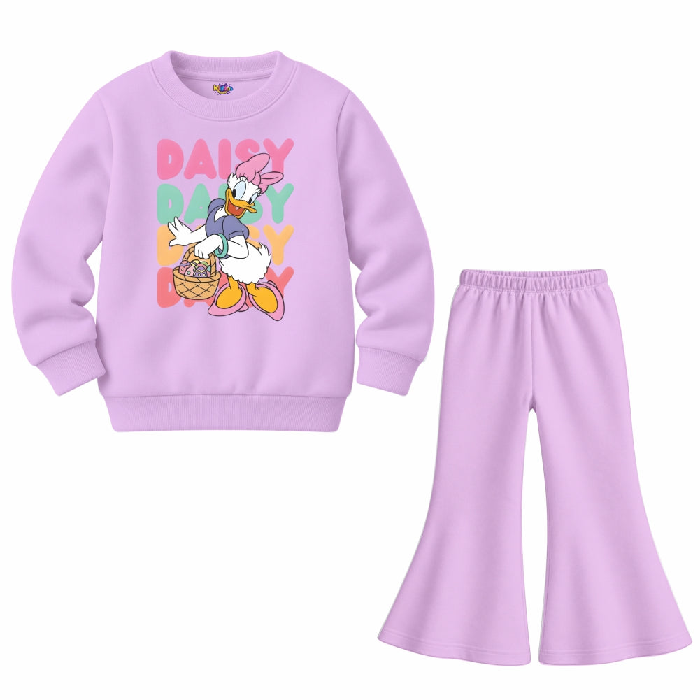 Daisy Little Girls Retro Duck (Fleece Pair)