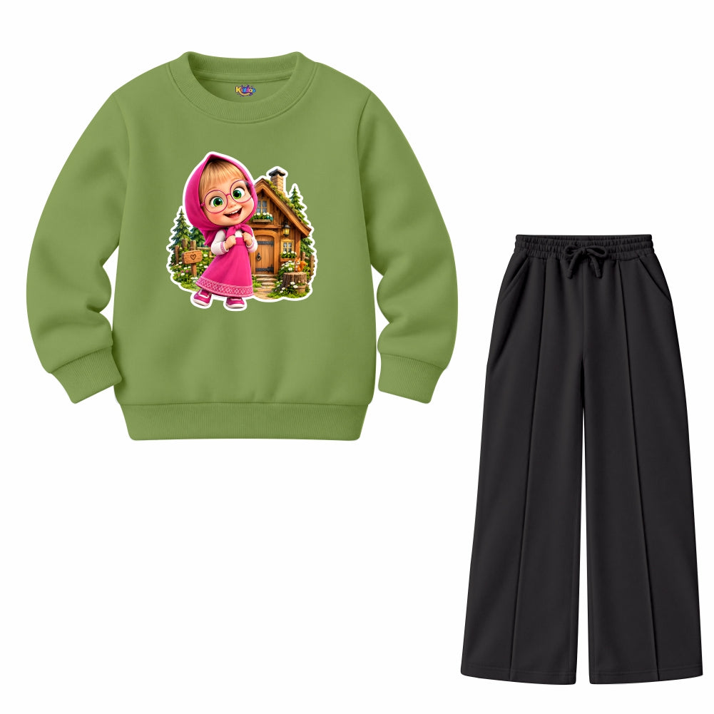 Masha Cartoon (Fleece Pair)