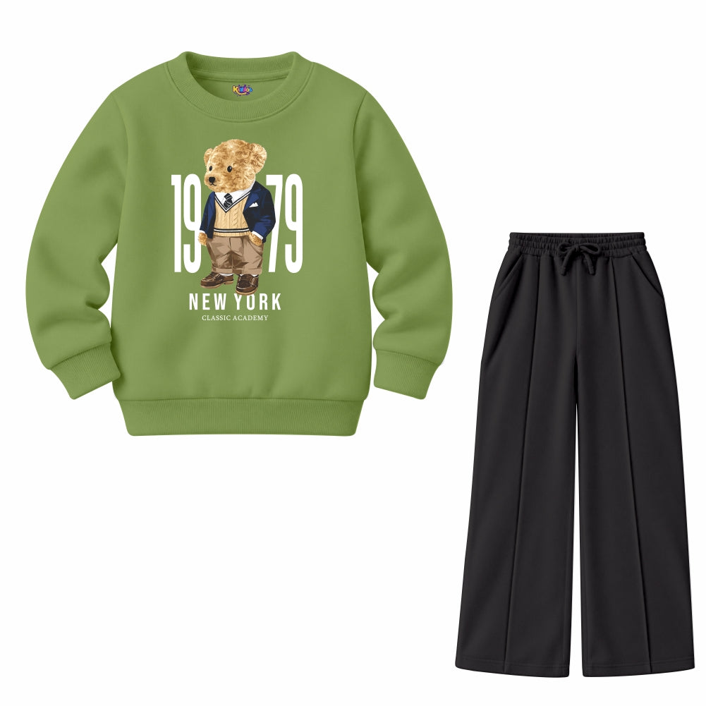 Polo Bear New York Design (Fleece Pair)