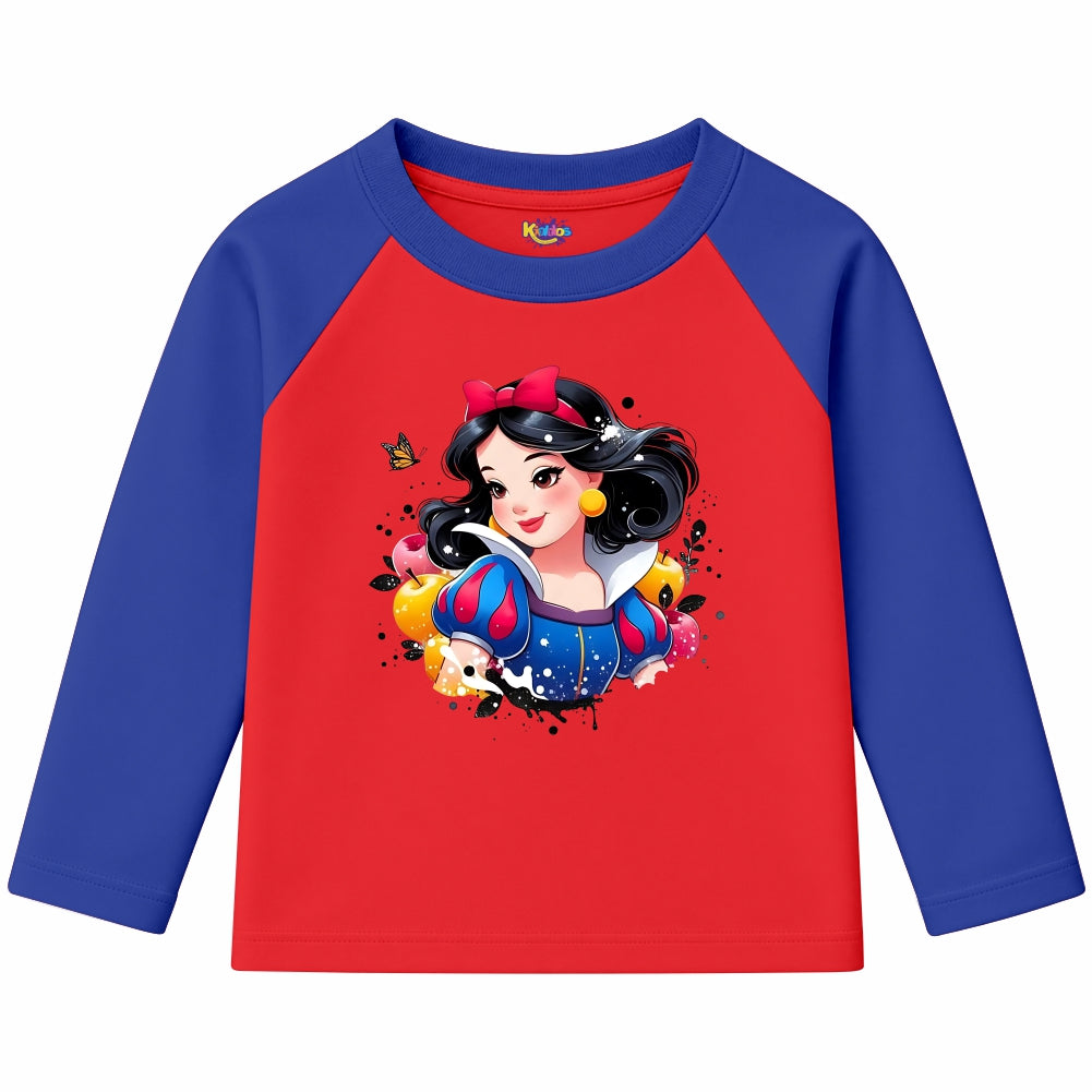 Snow White Disney Princess (Ragnal Sleeve Shirt)