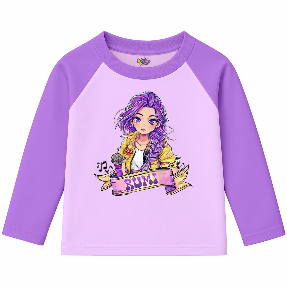 KPop Demon Hunters Rumi (Ragnal Sleeve Shirt)