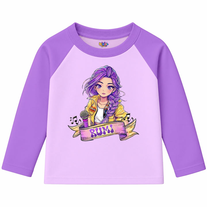 KPop Demon Hunters Rumi (Ragnal Sleeve Shirt)