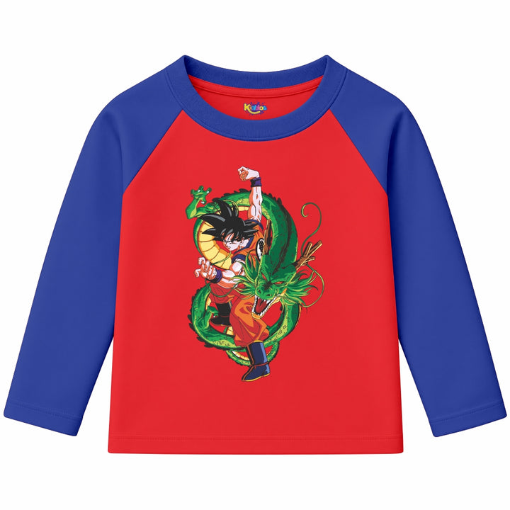 DRAGONBALL Z GOKU (Ragnal Sleeve Shirt)