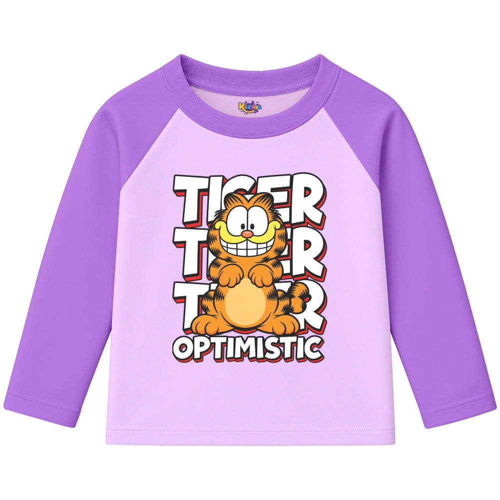 TIGER OPTIMISTIC (Ragnal Sleeve Shirt)