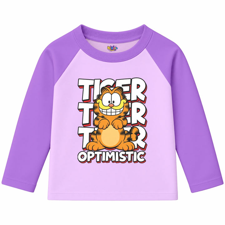 TIGER OPTIMISTIC (Ragnal Sleeve Shirt)