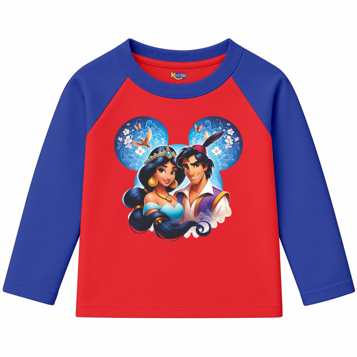 Alha Din with Jasmine (Ragnal Sleeve Shirt)