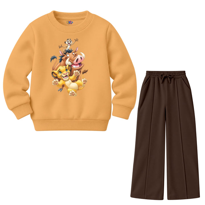 Lion King - Simba, Timon & Pumbaa (Fleece Pair)