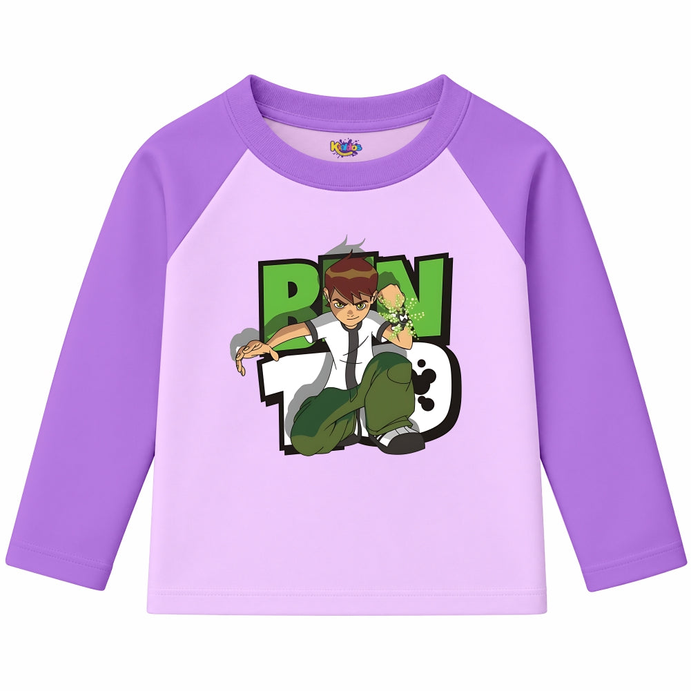 BEN 10 - Ben Tennyson (Ragnal Sleeve Shirt)