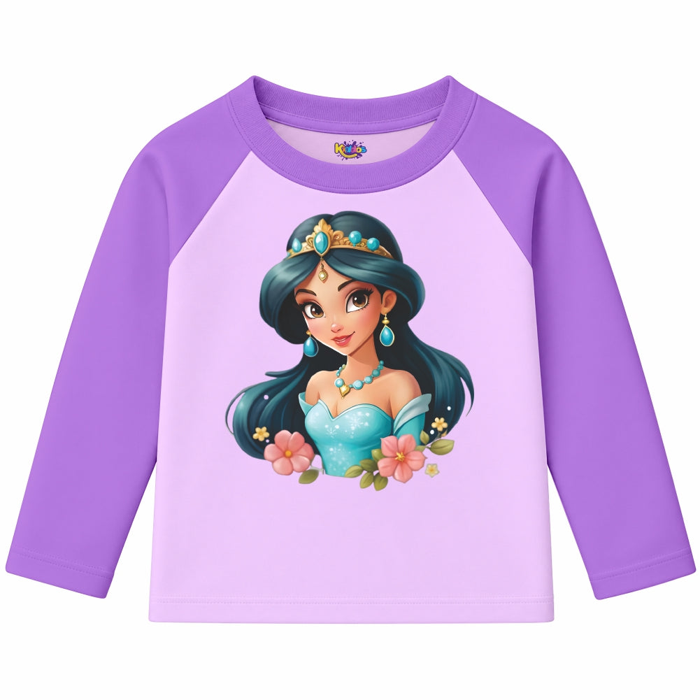 Princess jasmine (Ragnal Sleeve Shirt)