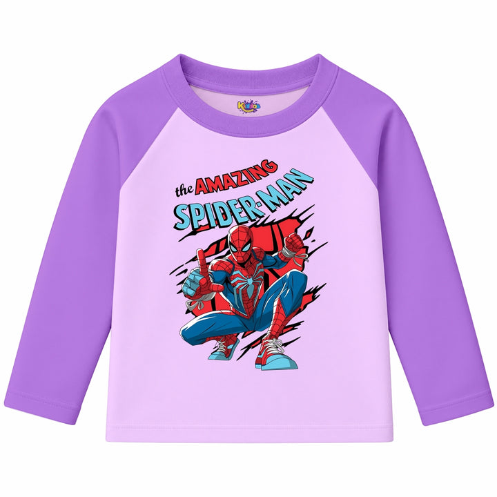 The Amazing Spider-Man (Ragnal Sleeve Shirt)