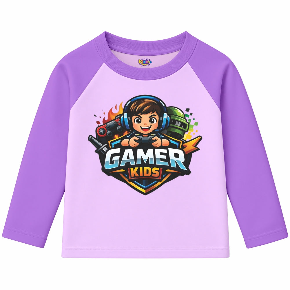 Gamer Kid (Ragnal Sleeve Shirt)