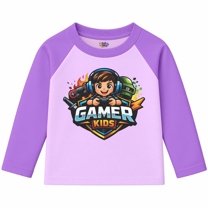 Gamer Kid (Ragnal Sleeve Shirt)