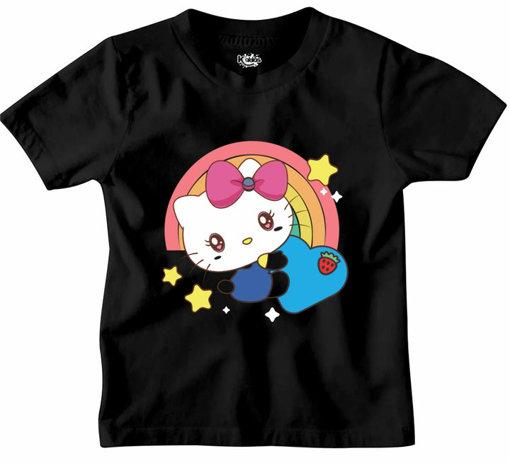 RAINBOW HELLO KITTI T-SHIRT