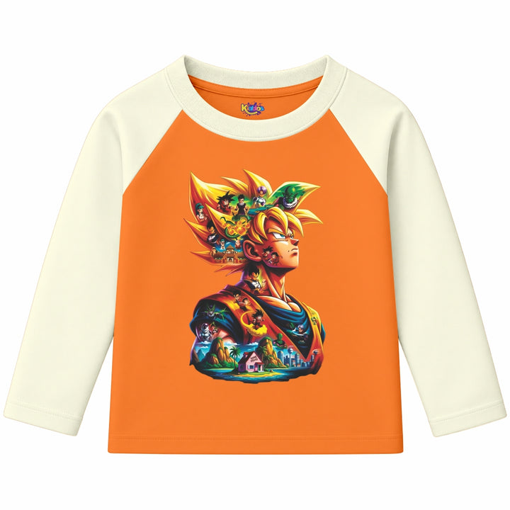 Goku Multiuniverse (Ragnal Sleeve Shirt)