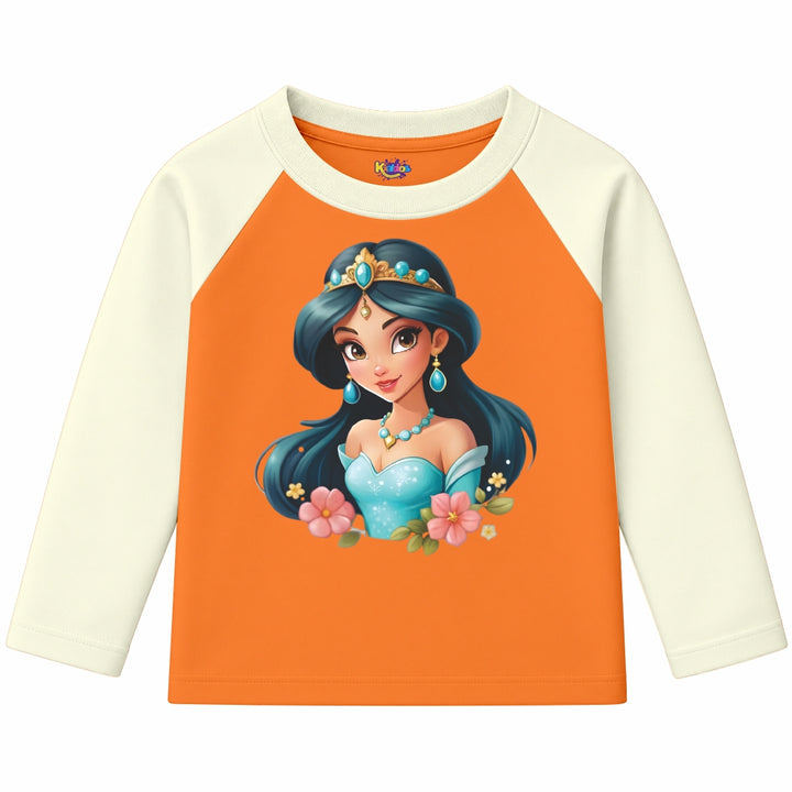 Princess jasmine (Ragnal Sleeve Shirt)