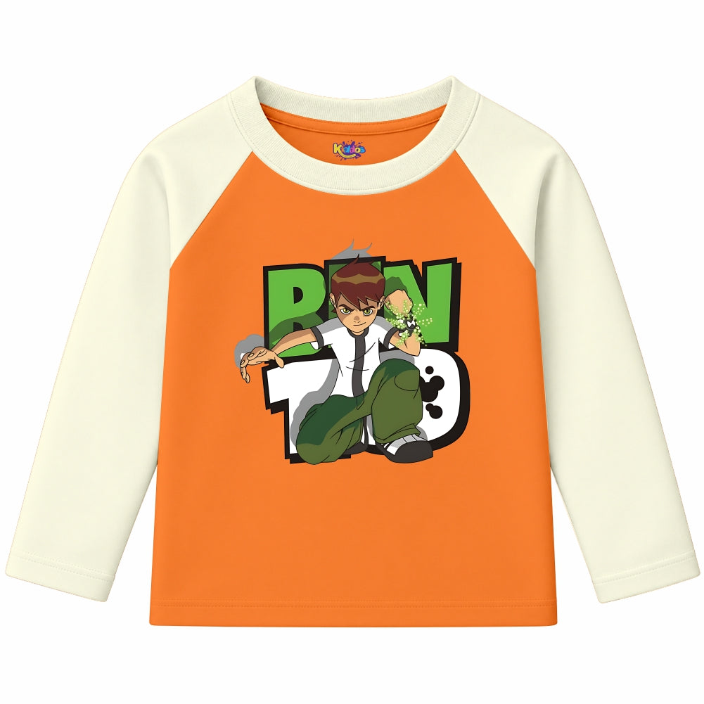 BEN 10 - Ben Tennyson (Ragnal Sleeve Shirt)