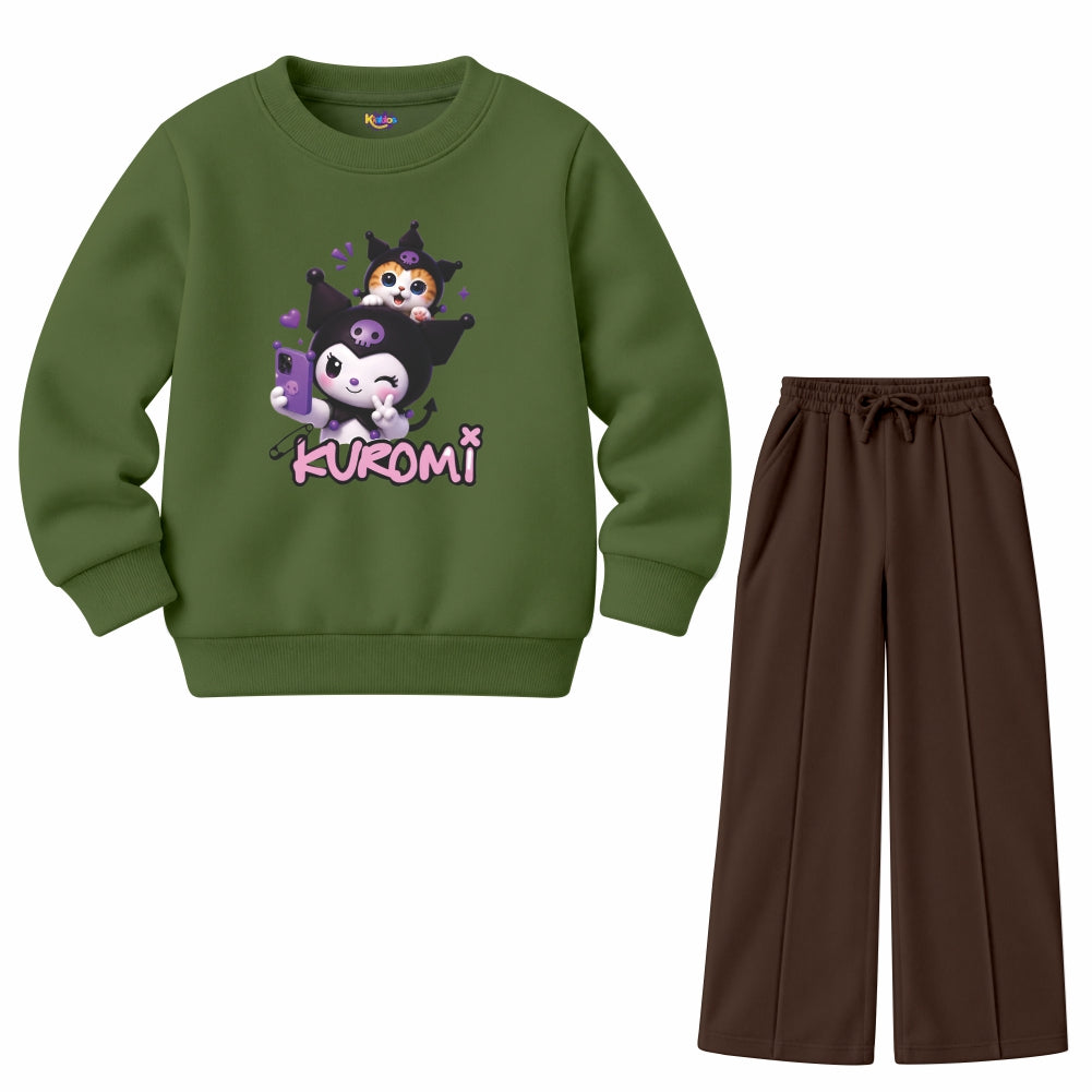 Kuromi Selfie - Sanrio Girls (Fleece Pair)