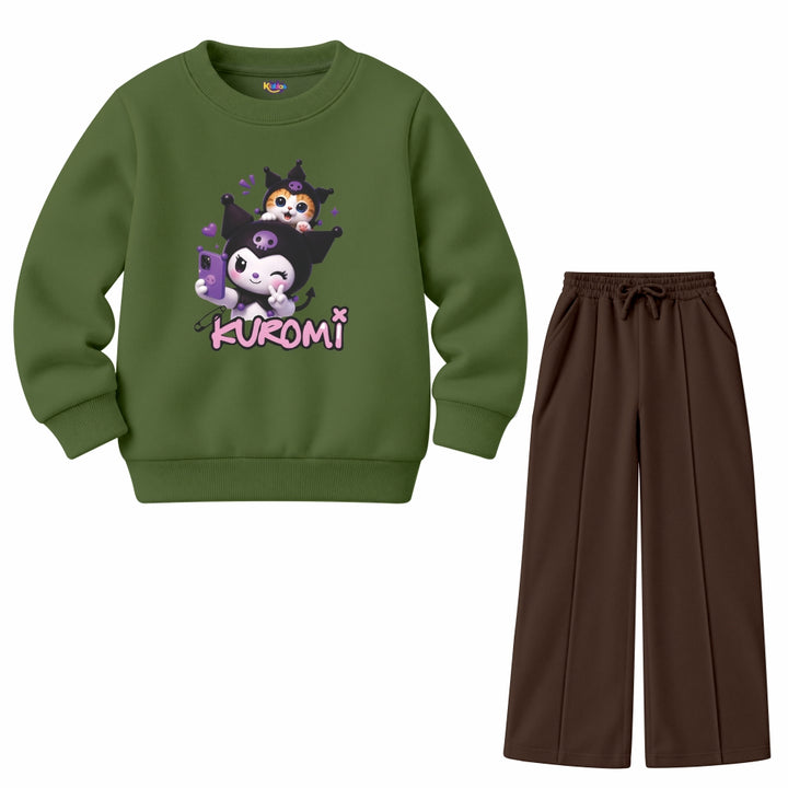 Kuromi Selfie - Sanrio Girls (Fleece Pair)