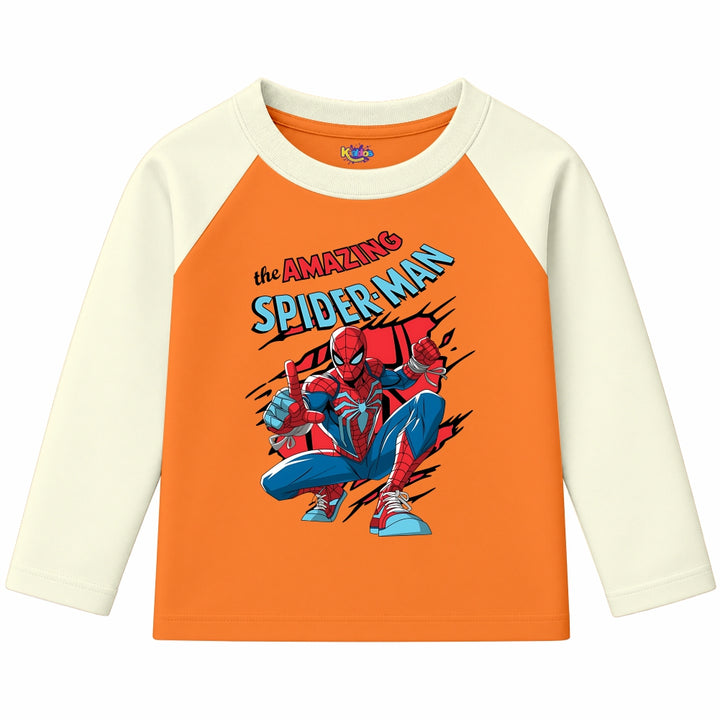 The Amazing Spider-Man (Ragnal Sleeve Shirt)