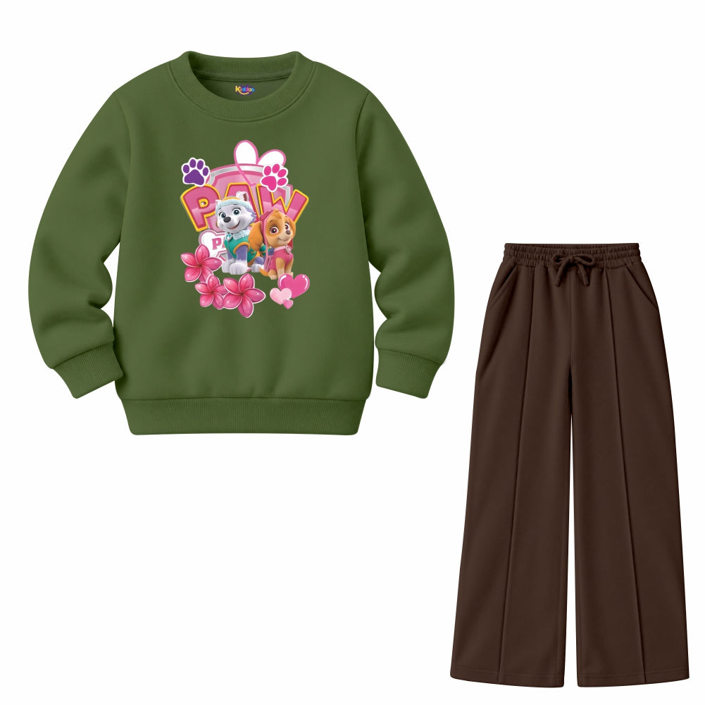 PAW PATROL FLOWERS (Fleece Pair)