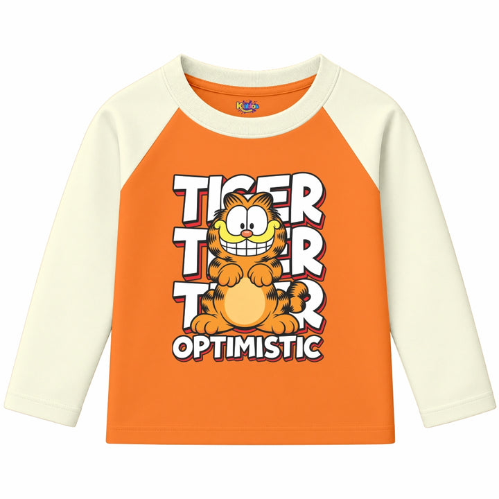 TIGER OPTIMISTIC (Ragnal Sleeve Shirt)