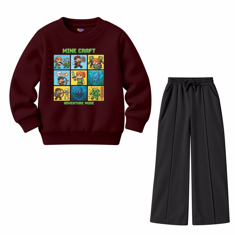 Boys Pixel Adventure (Fleece Pair)
