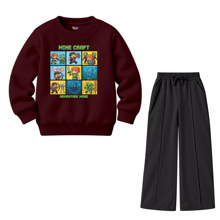 Boys Pixel Adventure (Fleece Pair)