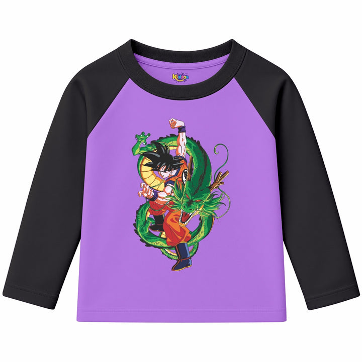 DRAGONBALL Z GOKU (Ragnal Sleeve Shirt)