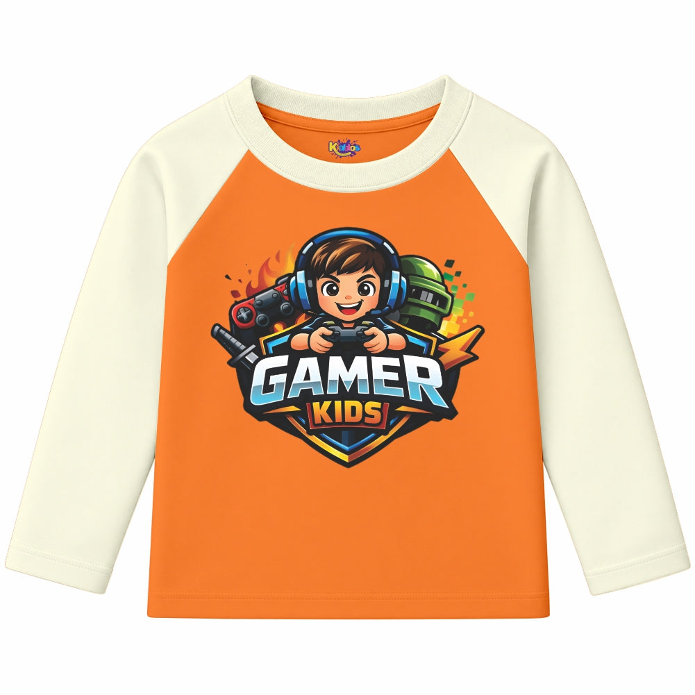 Gamer Kid (Ragnal Sleeve Shirt)