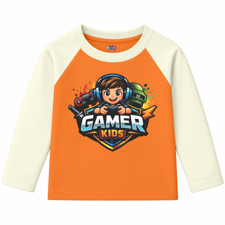 Gamer Kid (Ragnal Sleeve Shirt)