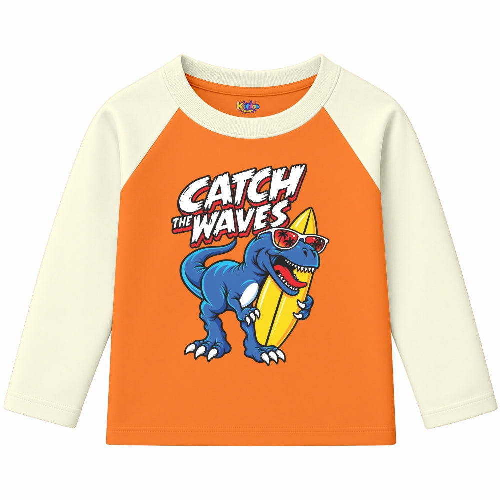 Catch the Waves (Ragnal Sleeve Shirt)