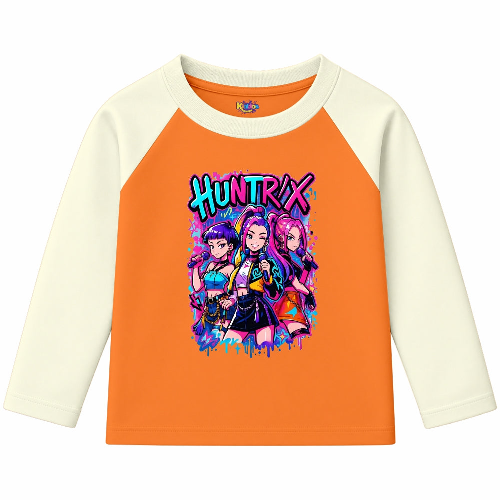 Demon Hunter Girls Huntrix (Ragnal Sleeve Shirt)