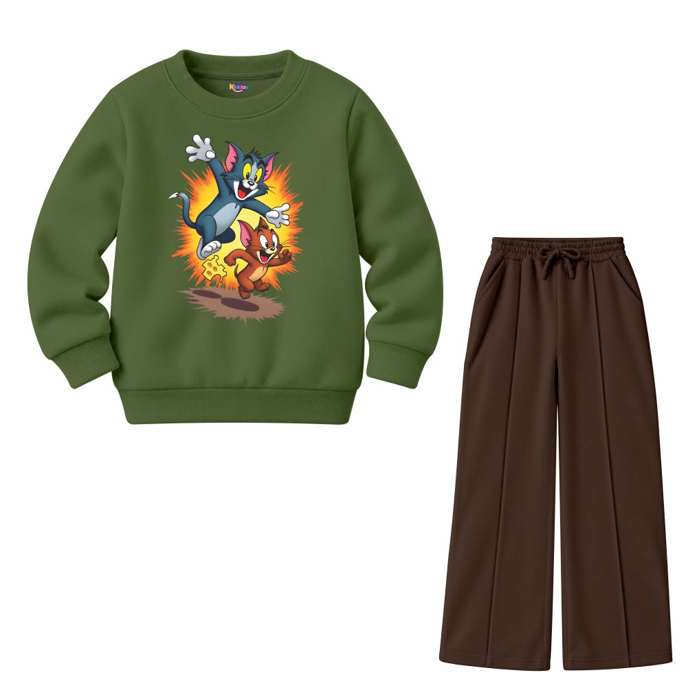 TOM & JERRY BURST (Fleece Pair)