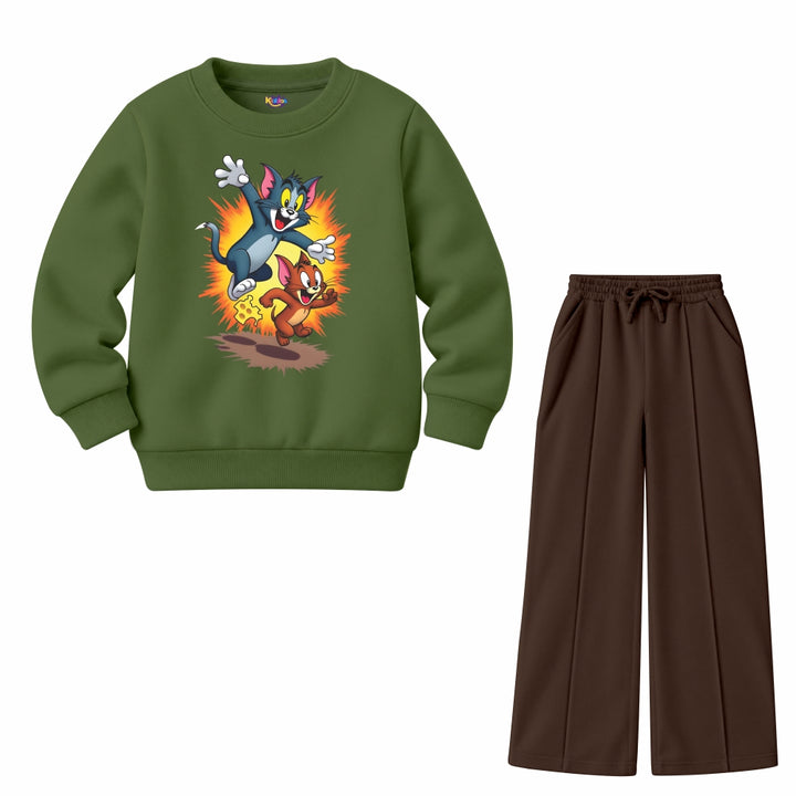 TOM & JERRY BURST (Fleece Pair)
