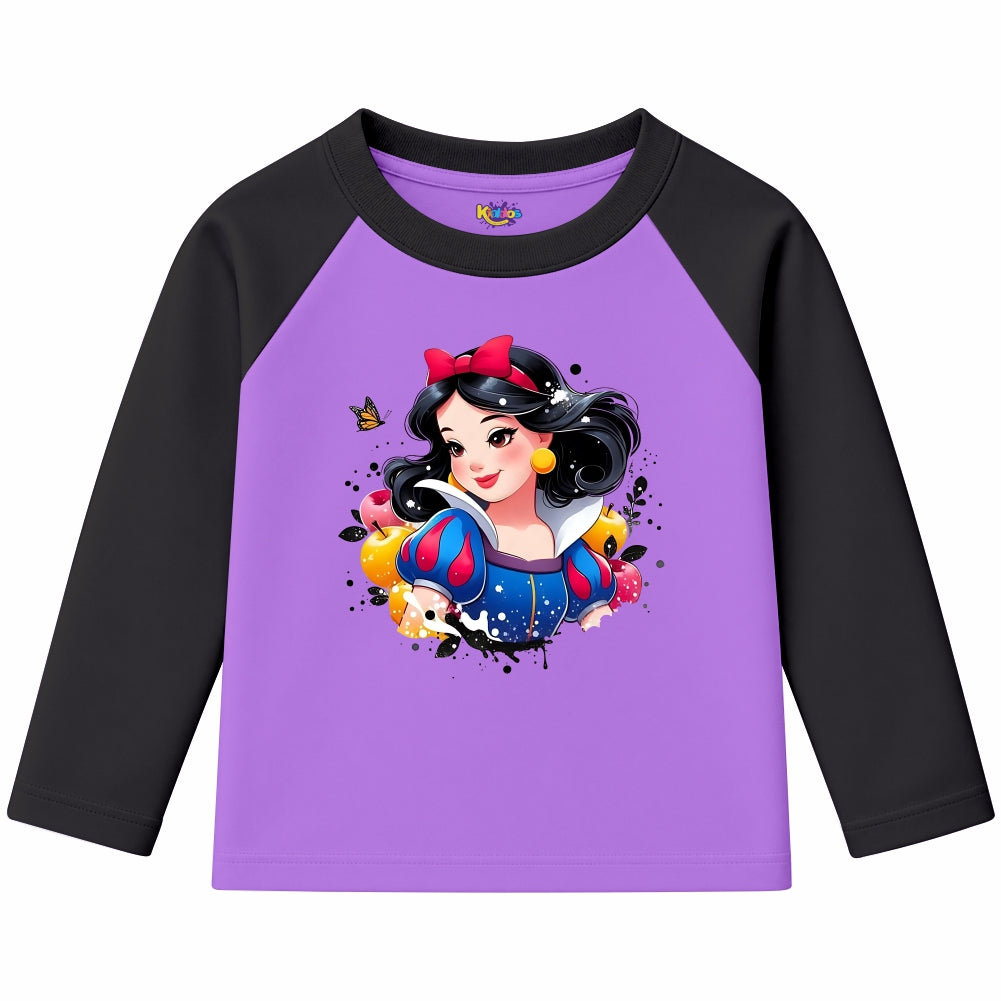 Snow White Disney Princess (Ragnal Sleeve Shirt)