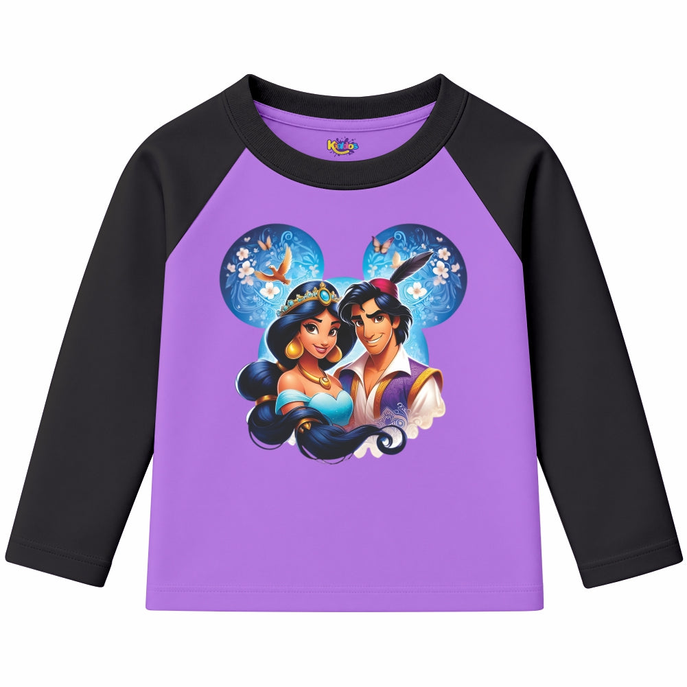Alha Din with Jasmine (Ragnal Sleeve Shirt)
