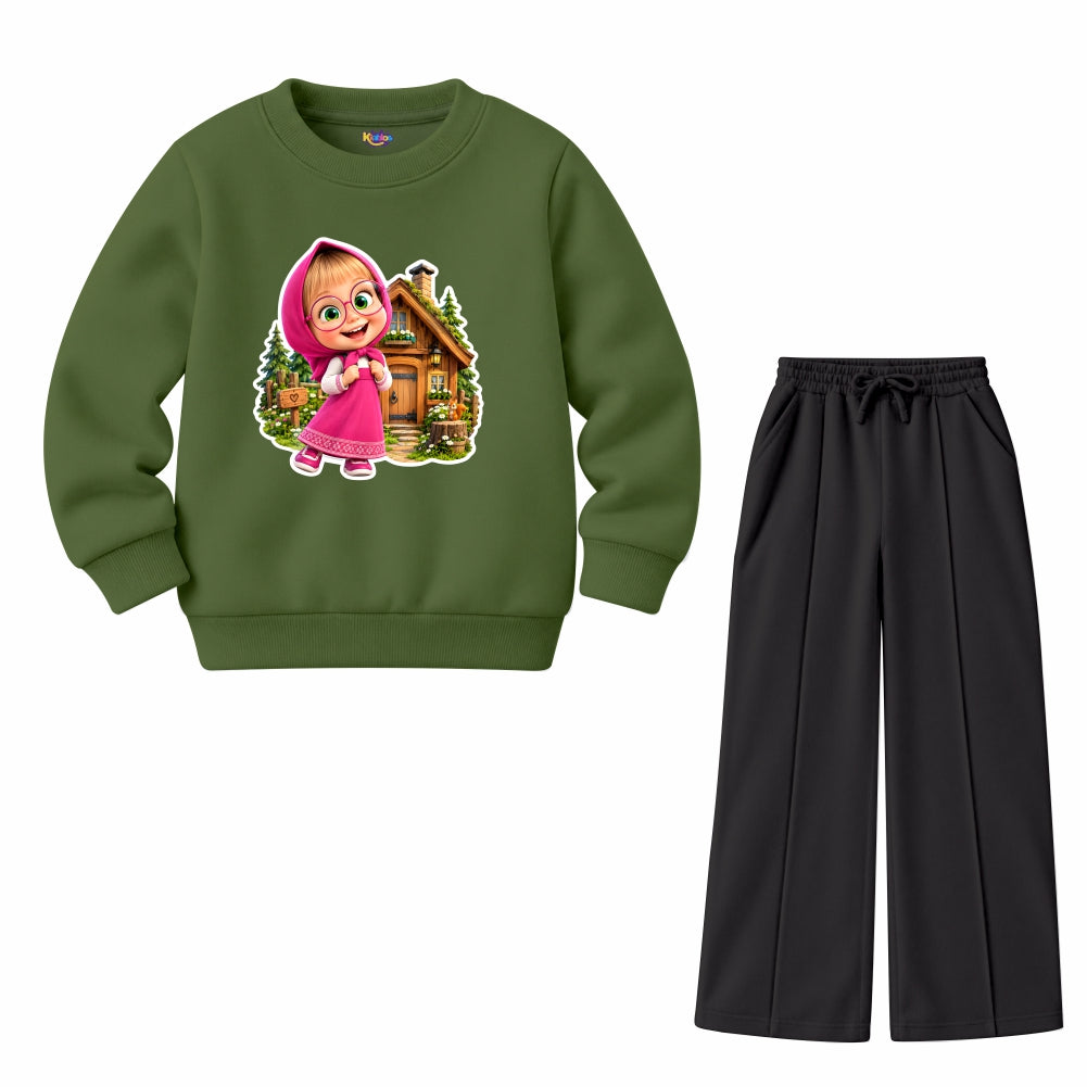 Masha Cartoon (Fleece Pair)