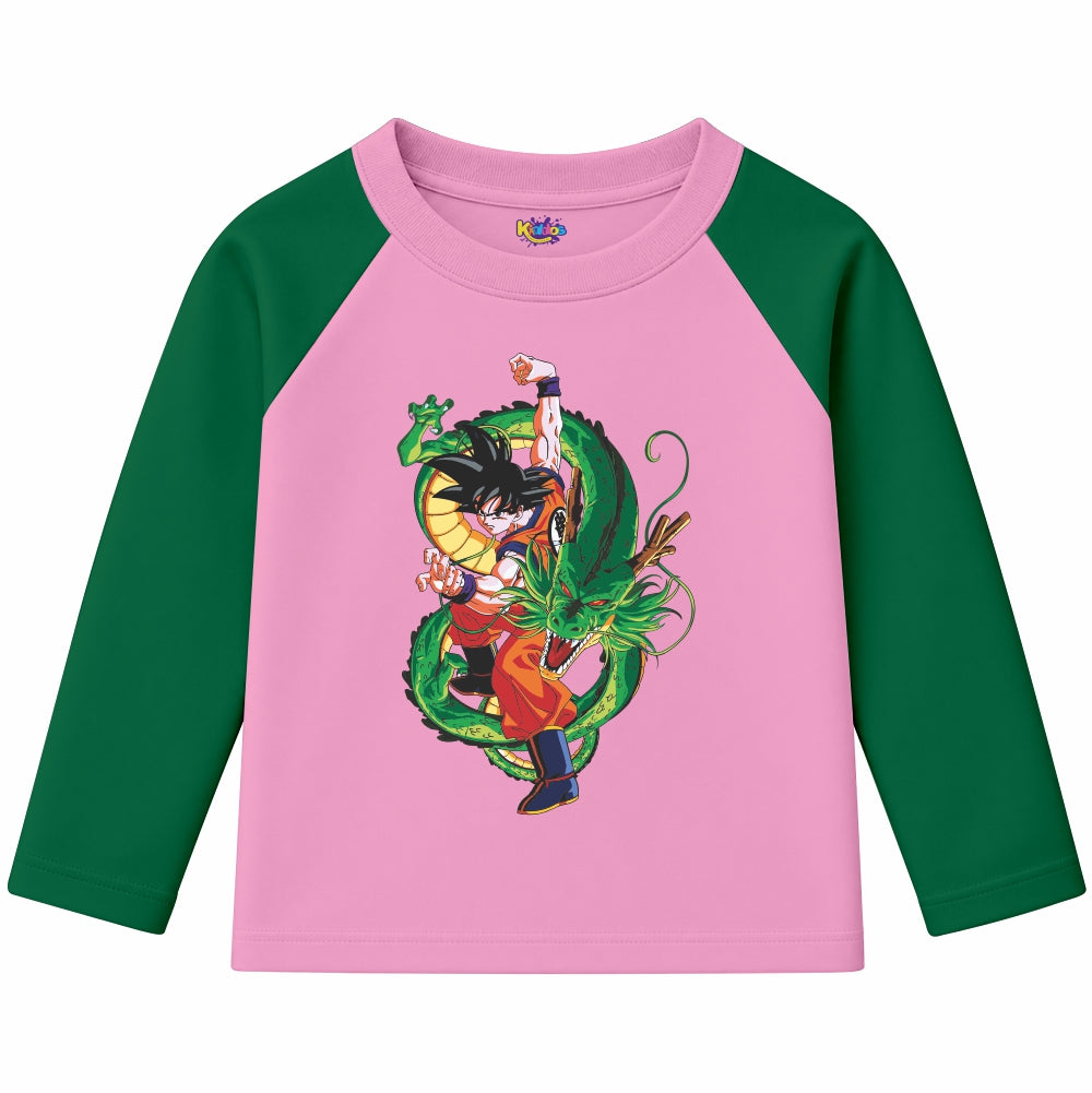 DRAGONBALL Z GOKU (Ragnal Sleeve Shirt)