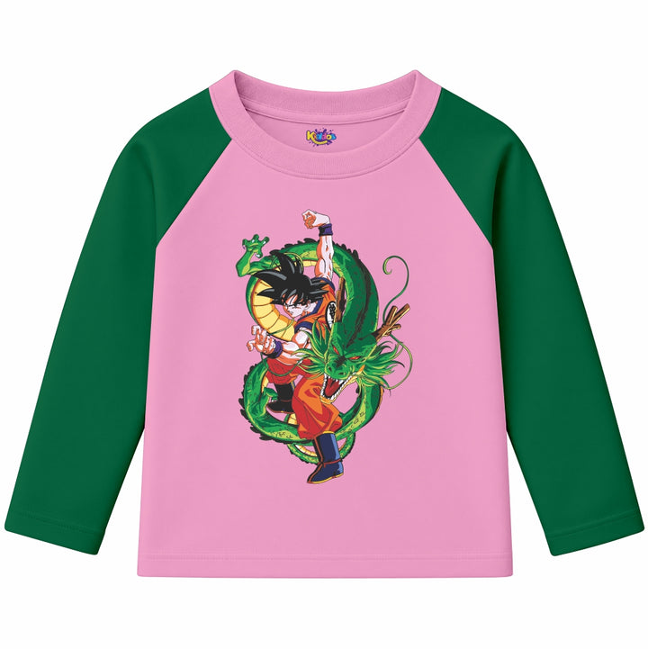 DRAGONBALL Z GOKU (Ragnal Sleeve Shirt)