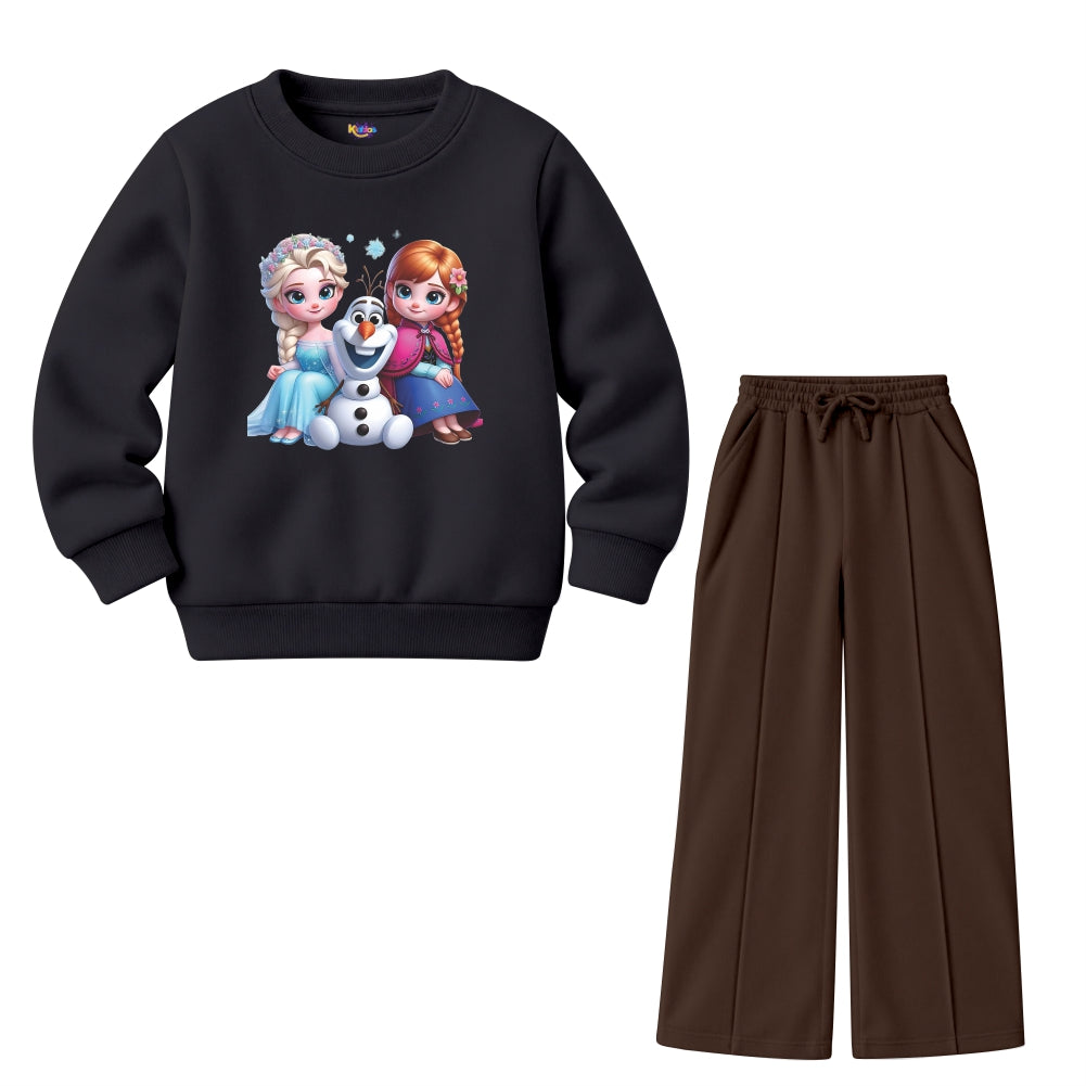 Frozen Elsa Anna Olaf (Fleece Pair)
