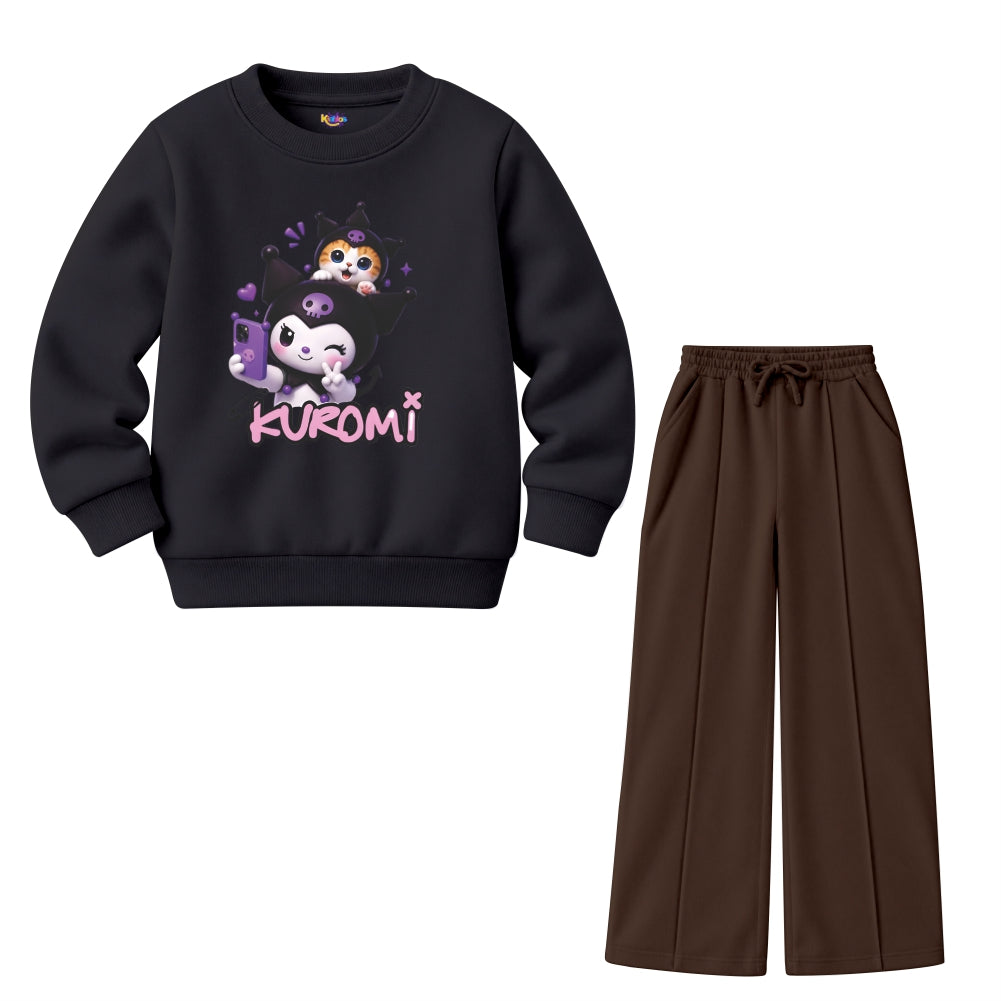 Kuromi Selfie - Sanrio Girls (Fleece Pair)