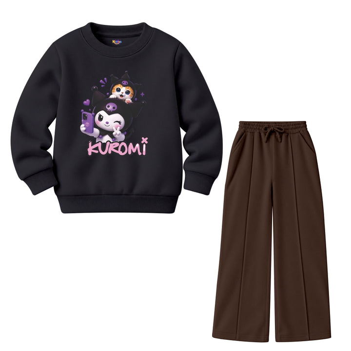 Kuromi Selfie - Sanrio Girls (Fleece Pair)