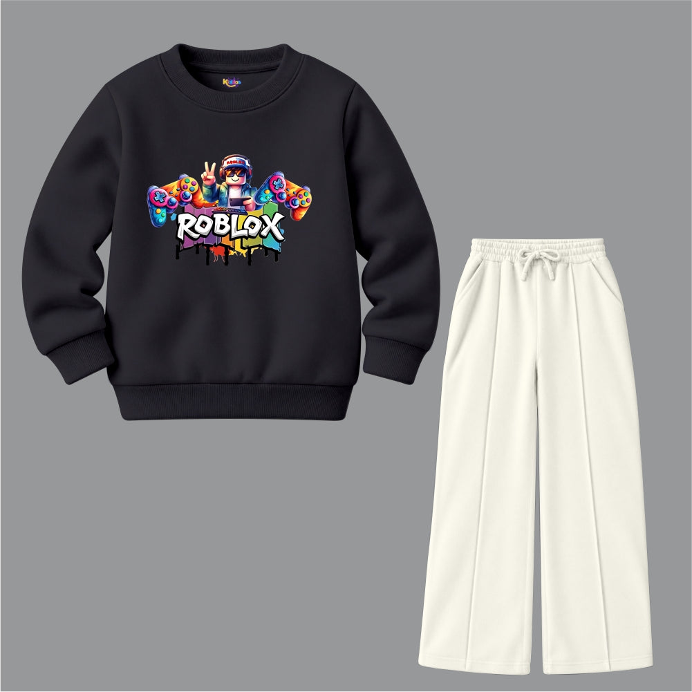 Roblox Noob with Game Controllers (Fleece Pair)