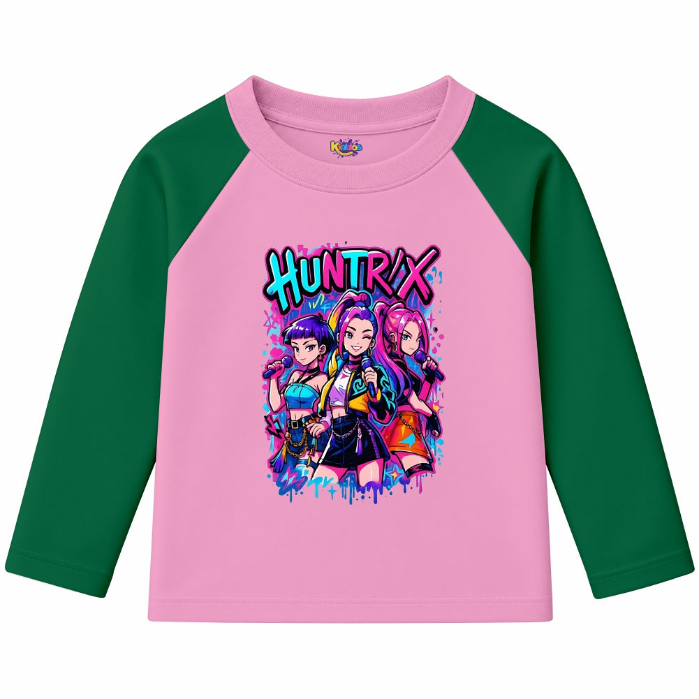 Demon Hunter Girls Huntrix (Ragnal Sleeve Shirt)