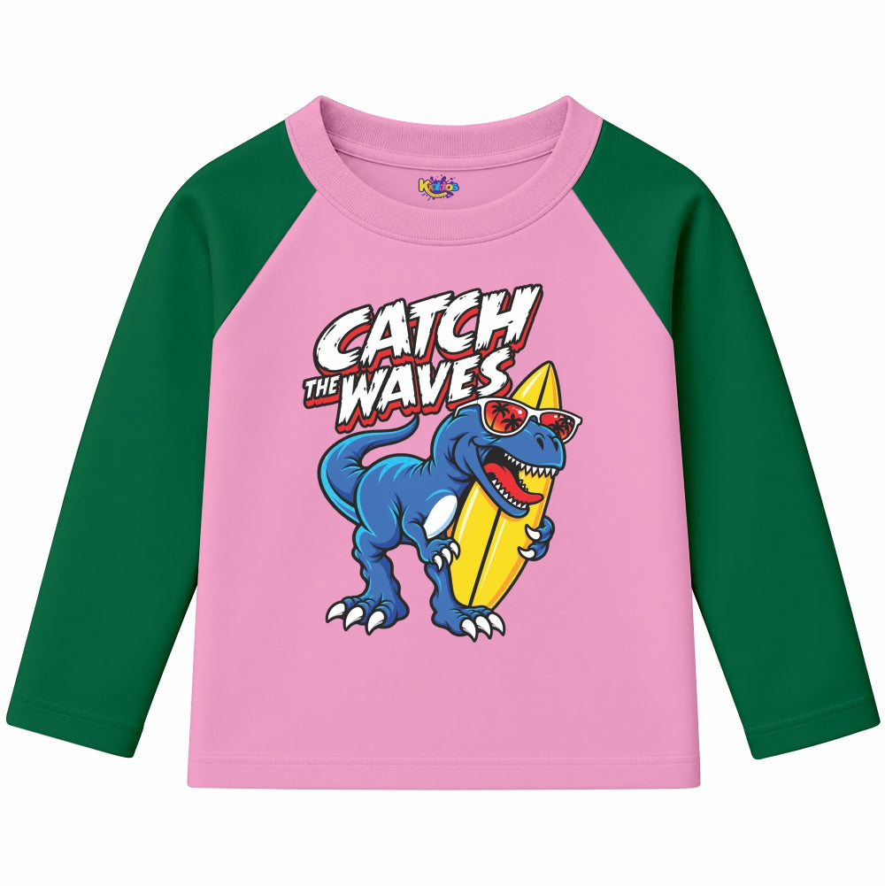 Catch the Waves (Ragnal Sleeve Shirt)